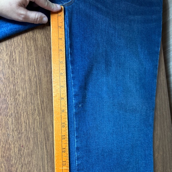 Chico’s Girlfriend Straight Leg Ankle Elegant Embroidered Jeans - Picture 9 of 9